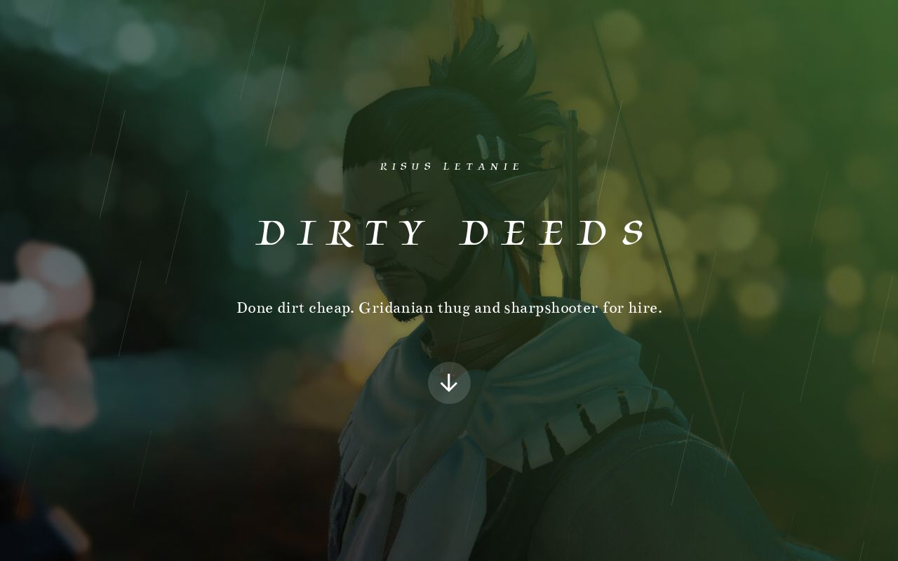 Carrd profile picture for @thug